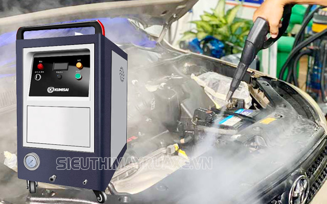 Cách dùng máy rửa xe hơi nước nóng Kumisai CFD-20A rất đơn giản