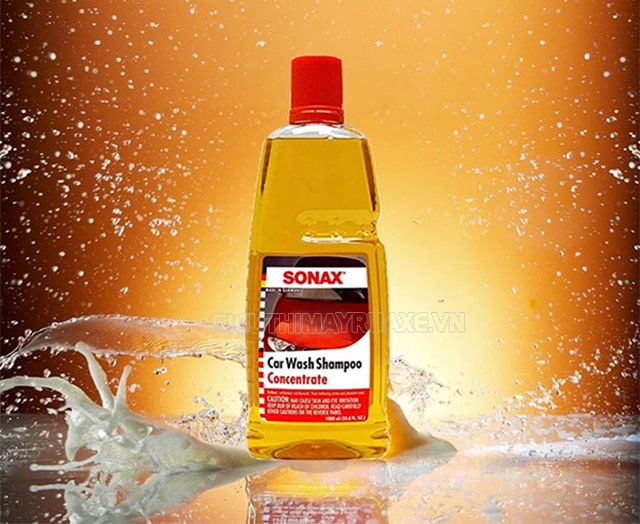 Nước rửa xe Sonax - sản phẩm nổi bật - chất lượng - công dụng - giá bán