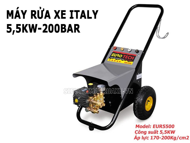 máy rửa xe ITALY 5,5KW-200Bar