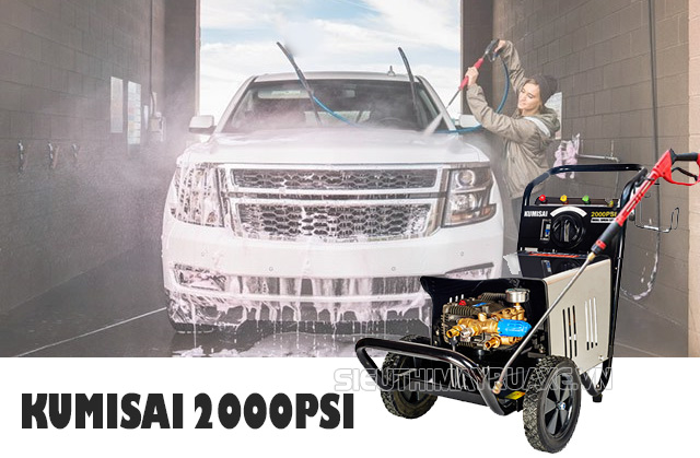 Đầu tư máy rửa xe áp lực cao Kumisai 2000PSI - Nên hay không?
