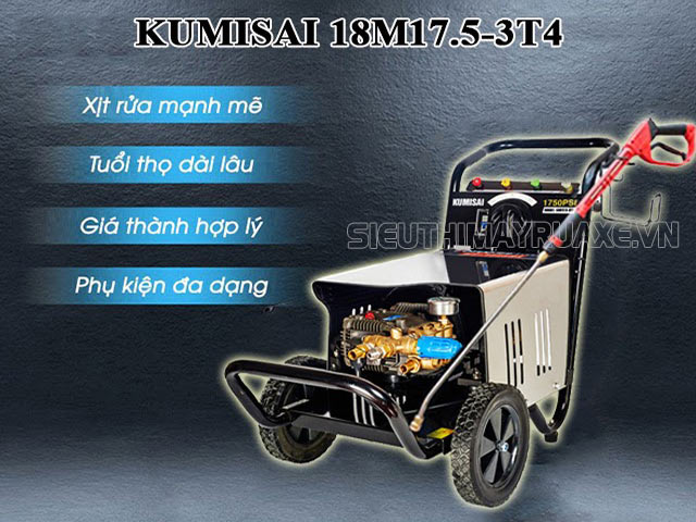 Kumisai 18M17.5-3T4 đang là thiết bị rất được ưa chuộng trên thị trường