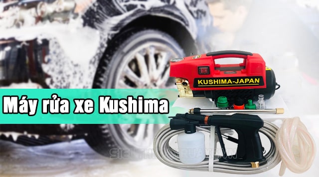 Tìm hiểu về máy rửa xe Kushima