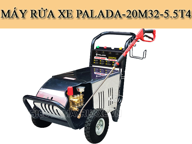 Tìm hiểu máy xịt rửa xe Palada 20M32-5.5T4