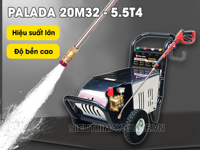Những ký do khiến máy rửa xe Palada  20M32-5.5T4 được ưa chuộng là gì?