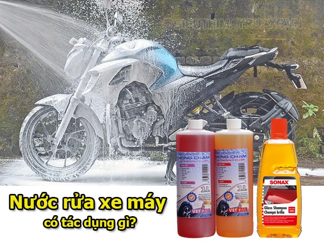 nước rửa xe máy có công dụng gì