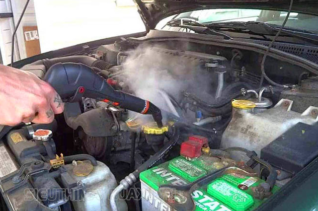 rửa máy ô tô bằng co2 hà nội